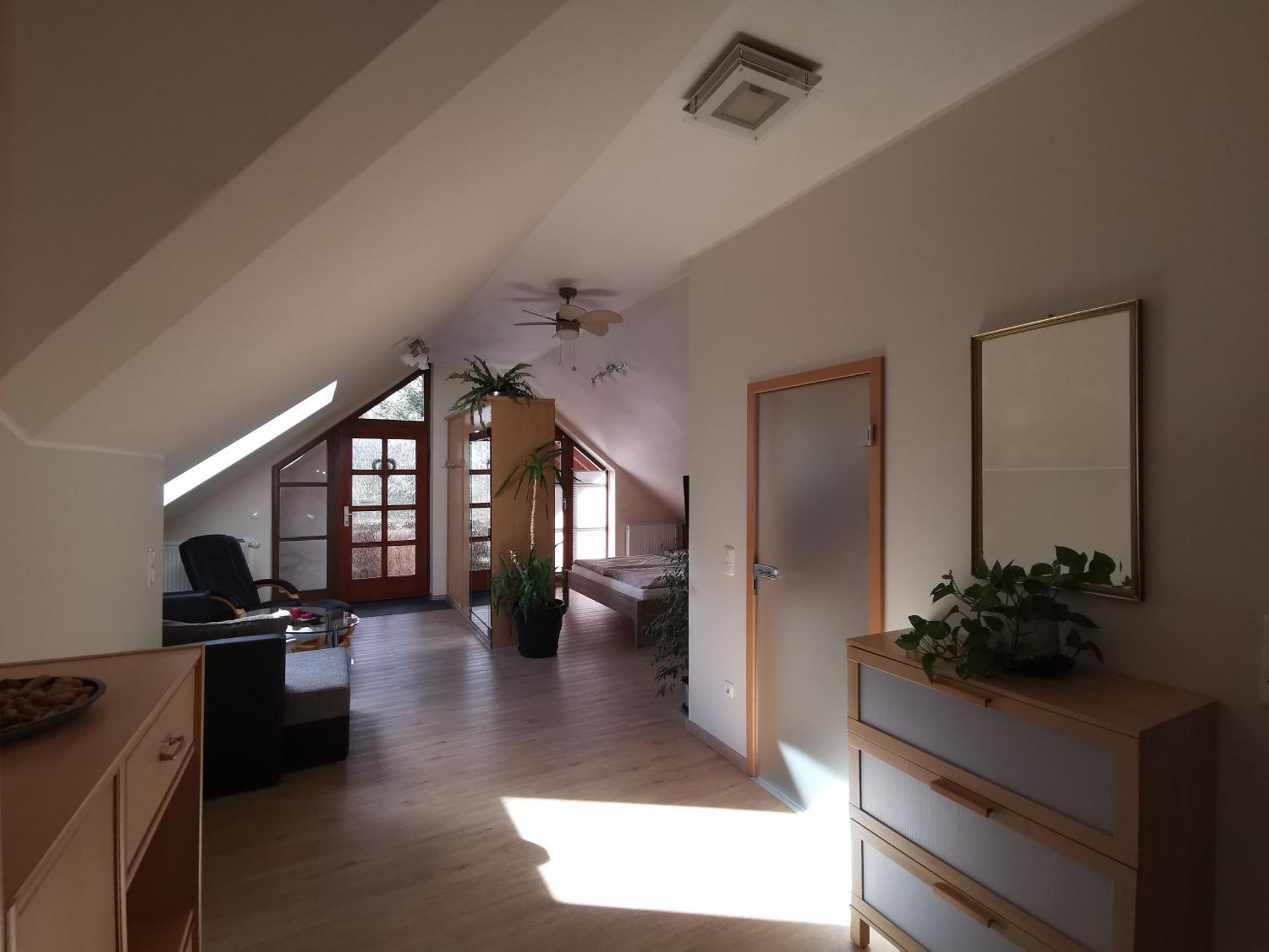 Studio Und Apartment Auf Dem Pferdehof Burgpreppach Exterior photo